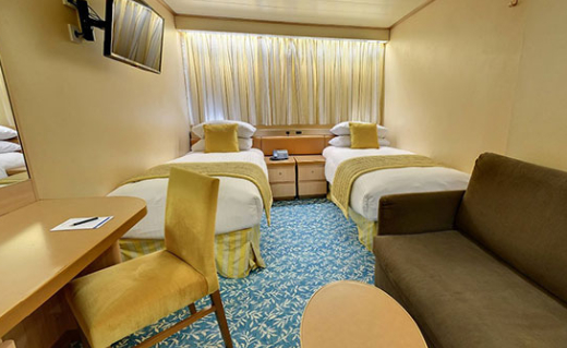 Single interior cabin n